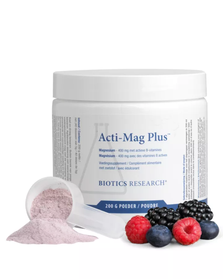 Acti-Mag Plus (magnesium) | Natuurlijke bessensmaak